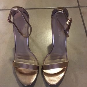 Rose Gold heels